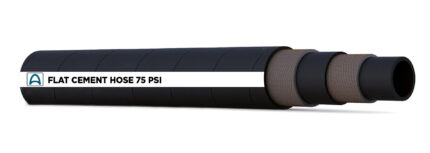 FLAT CEMENT HOSE 75 PSI